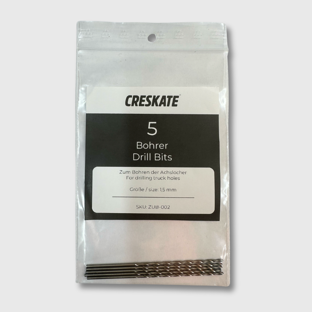 CRESKATE 1.5 mm drill bits – 5 pack