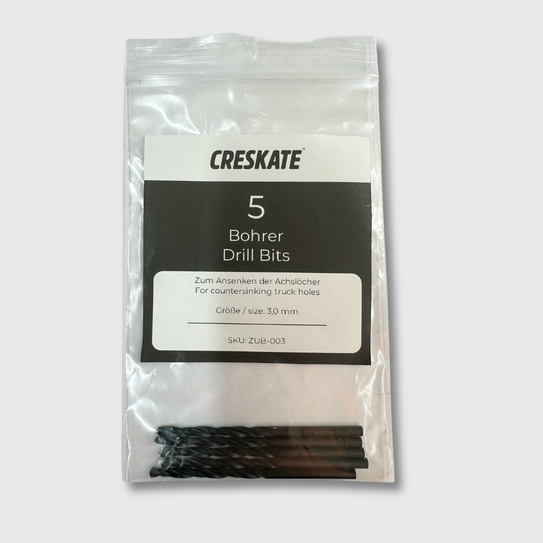 CRESKATE 3.0 mm drill bits – 5 pack