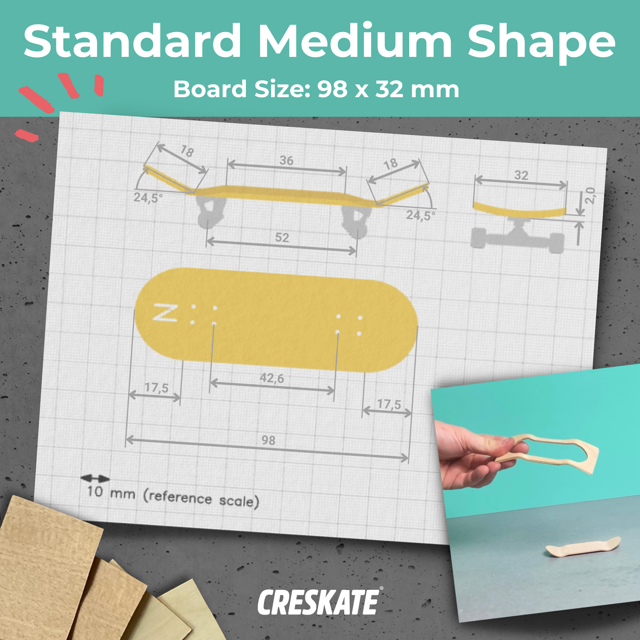Fingerboard Bausatz Starter Bundle