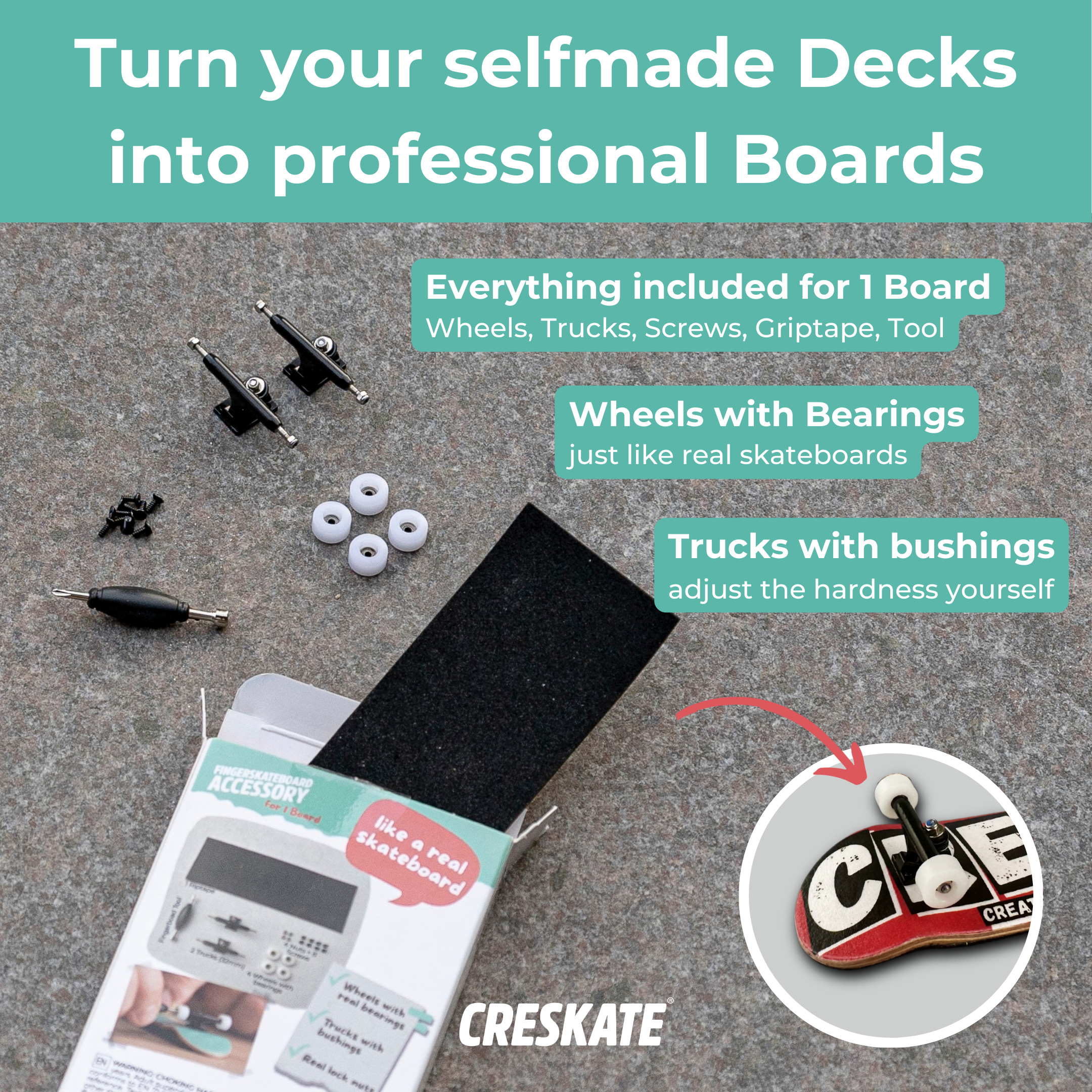Fingerskateboard Accessory