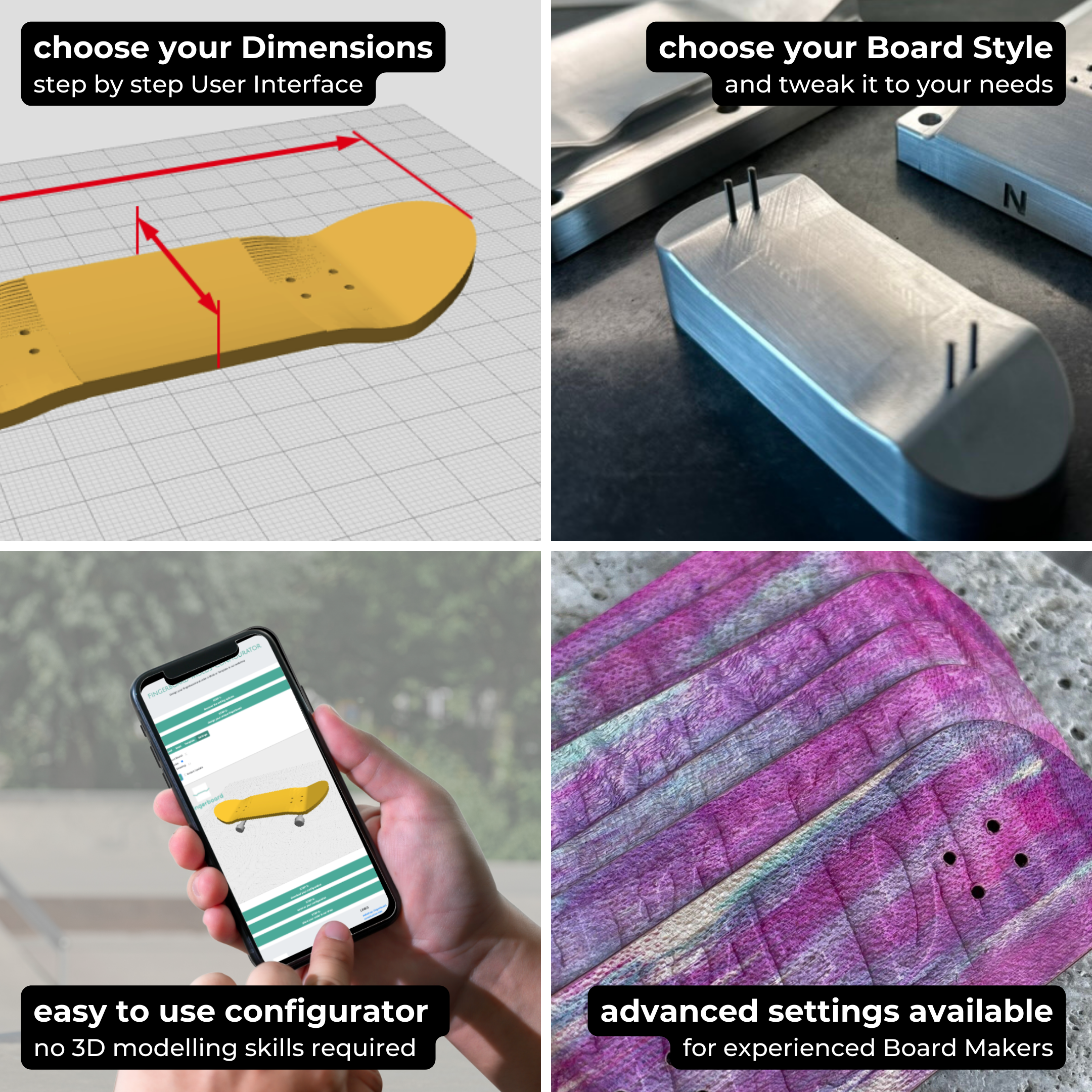 Fingerskateboard Pro-Mold