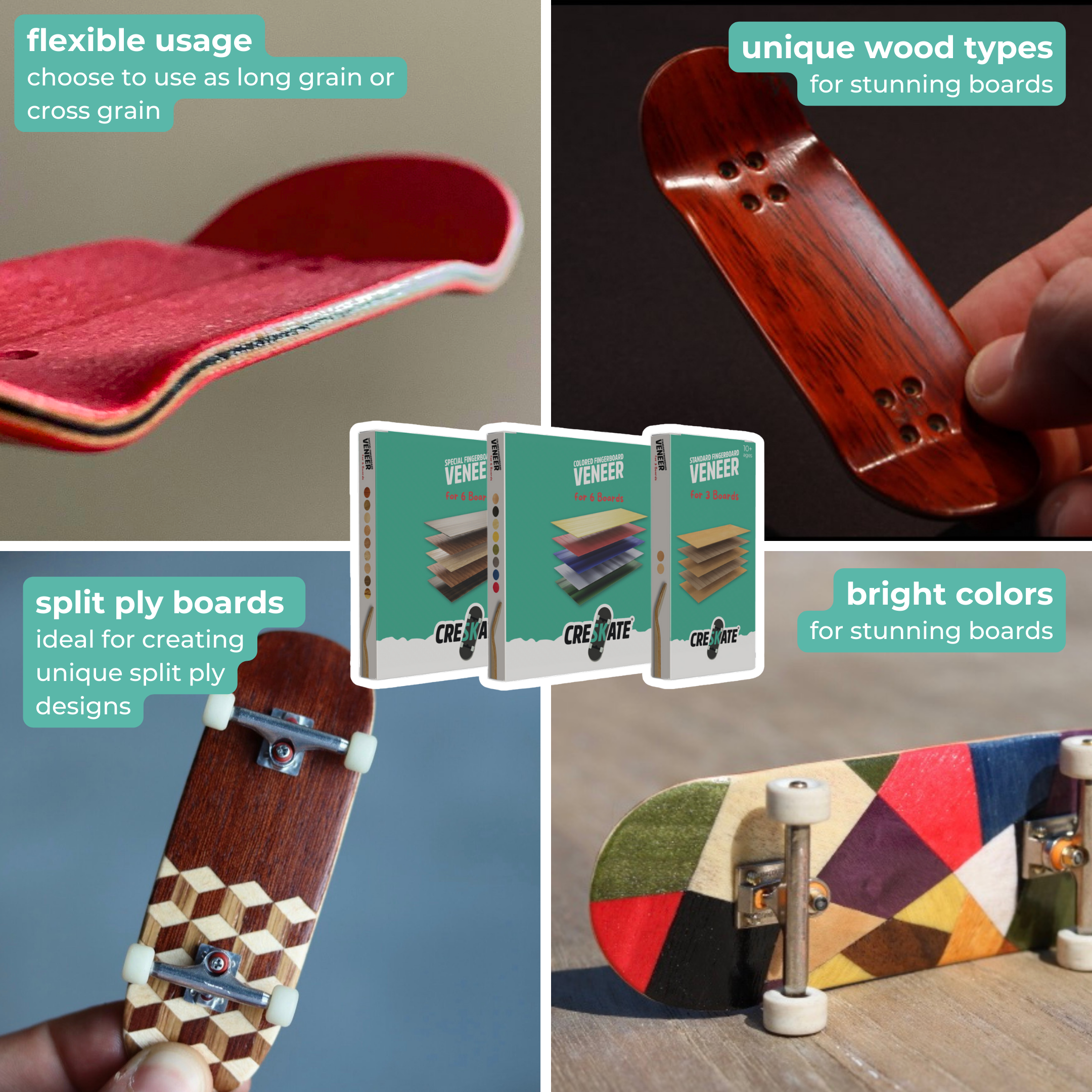 Fingerboard Bausatz Starter Bundle