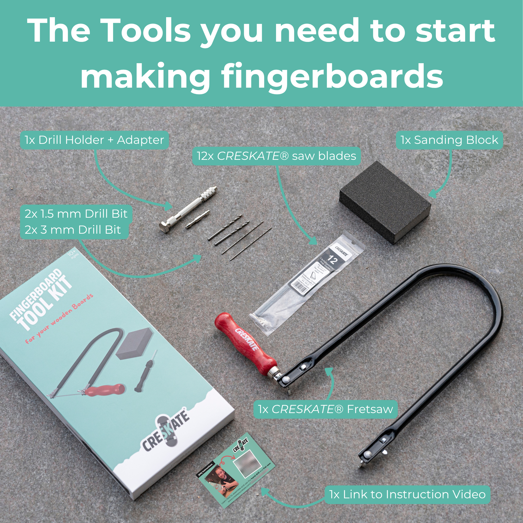 Fingerboard Tool Kit