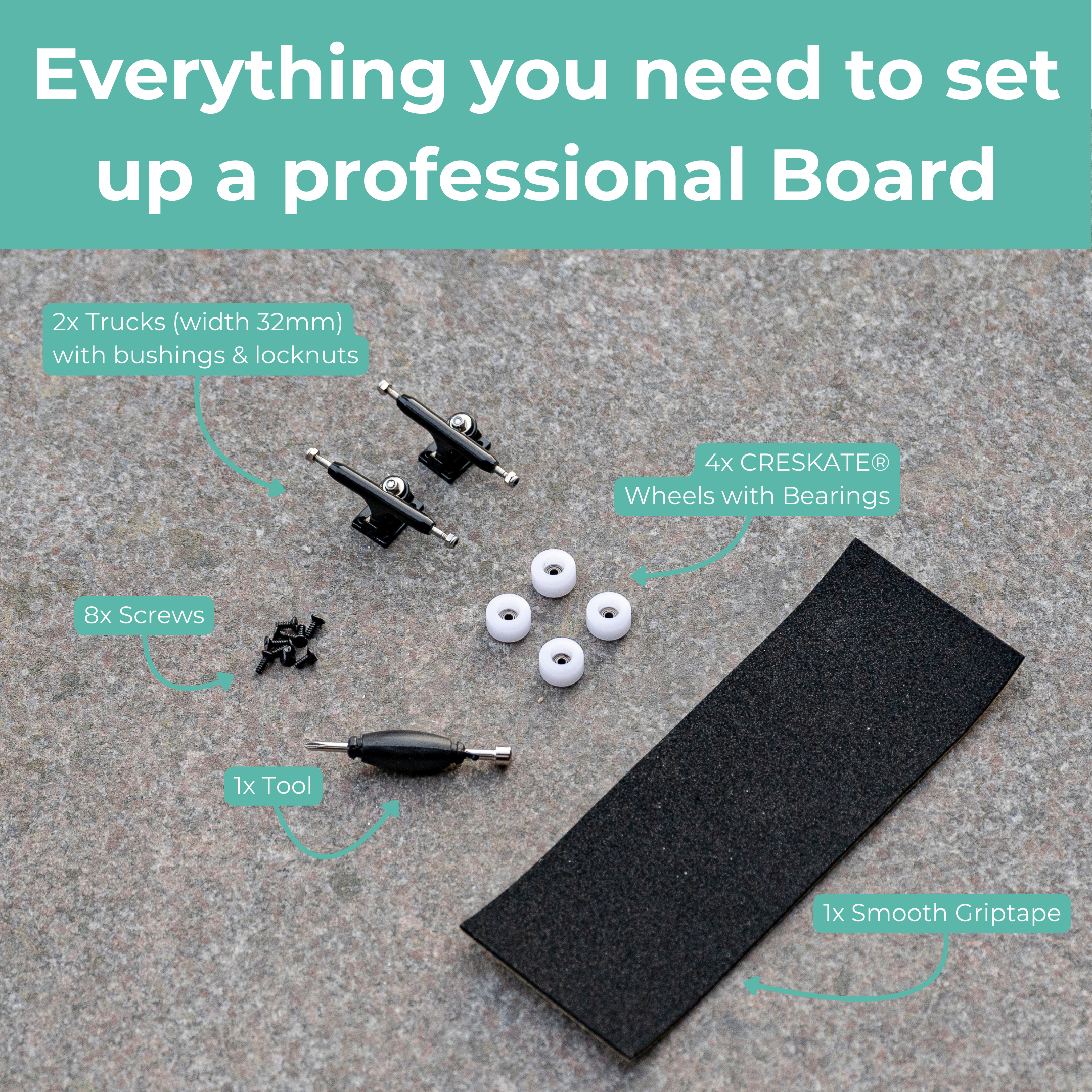 Fingerskateboard Accessory