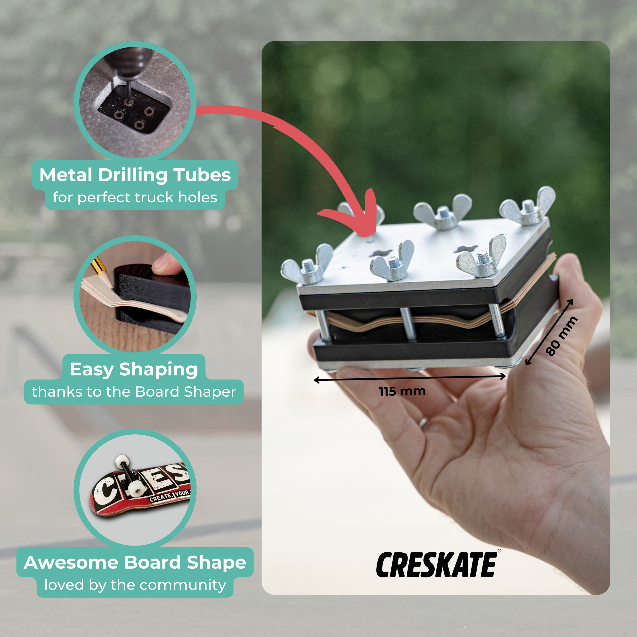 Fingerboard Bausatz Starter Bundle
