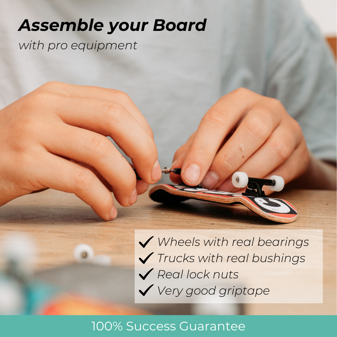 Fingerskateboard Construction Kit - for Beginners
