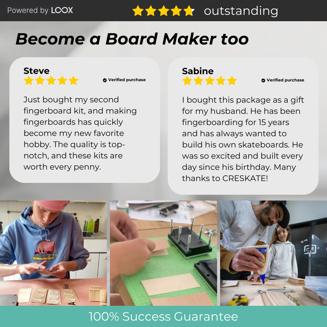 Fingerskateboard Construction Kit - for Beginners