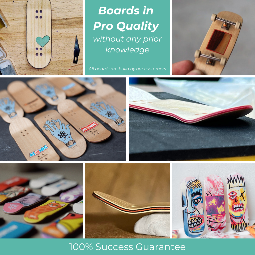 Fingerskateboard Construction Kit - for Beginners