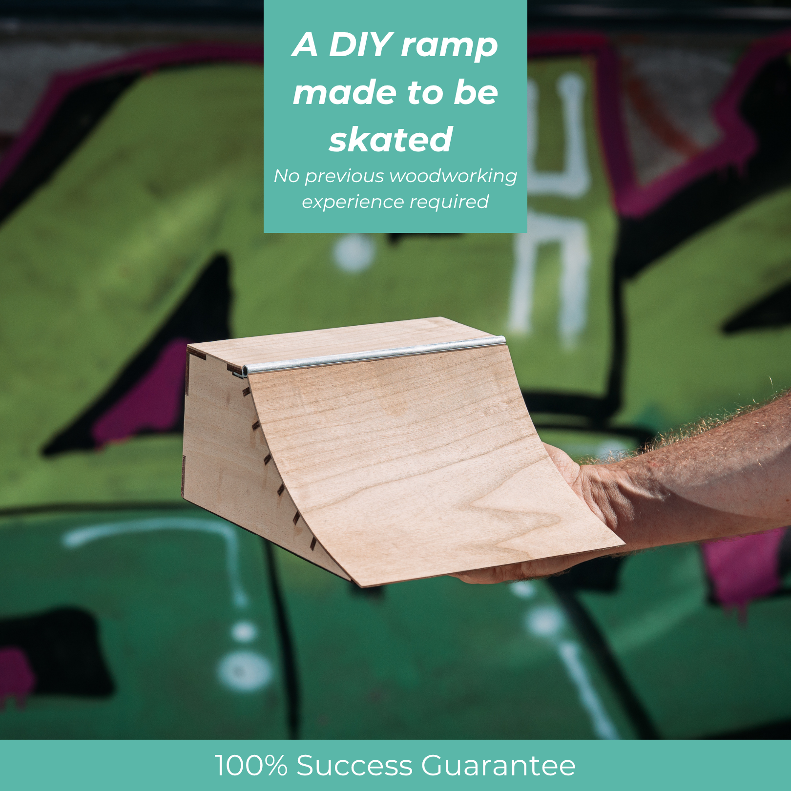 DIY Wooden Quarter Pipe Kit