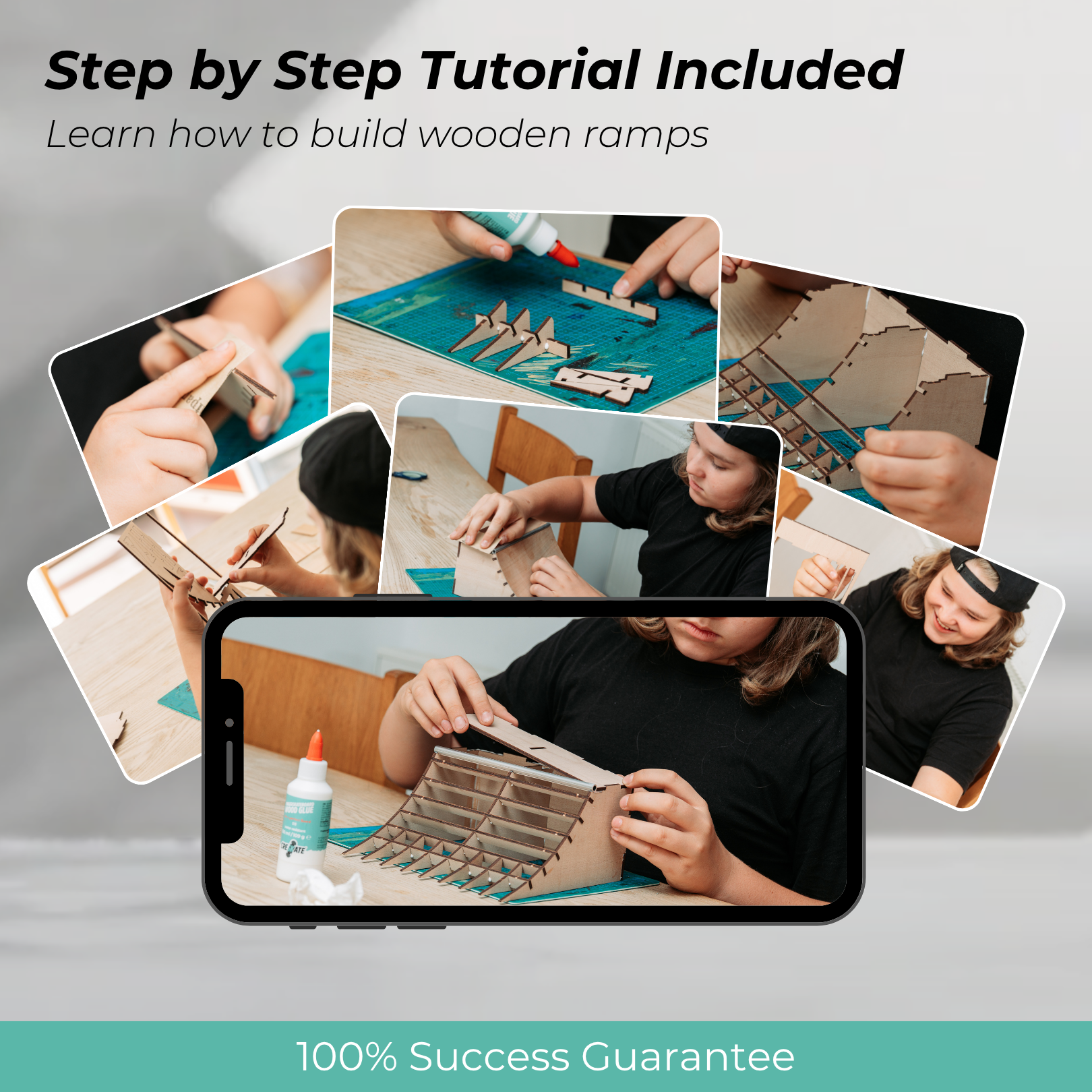 DIY Wooden Quarter Pipe Kit
