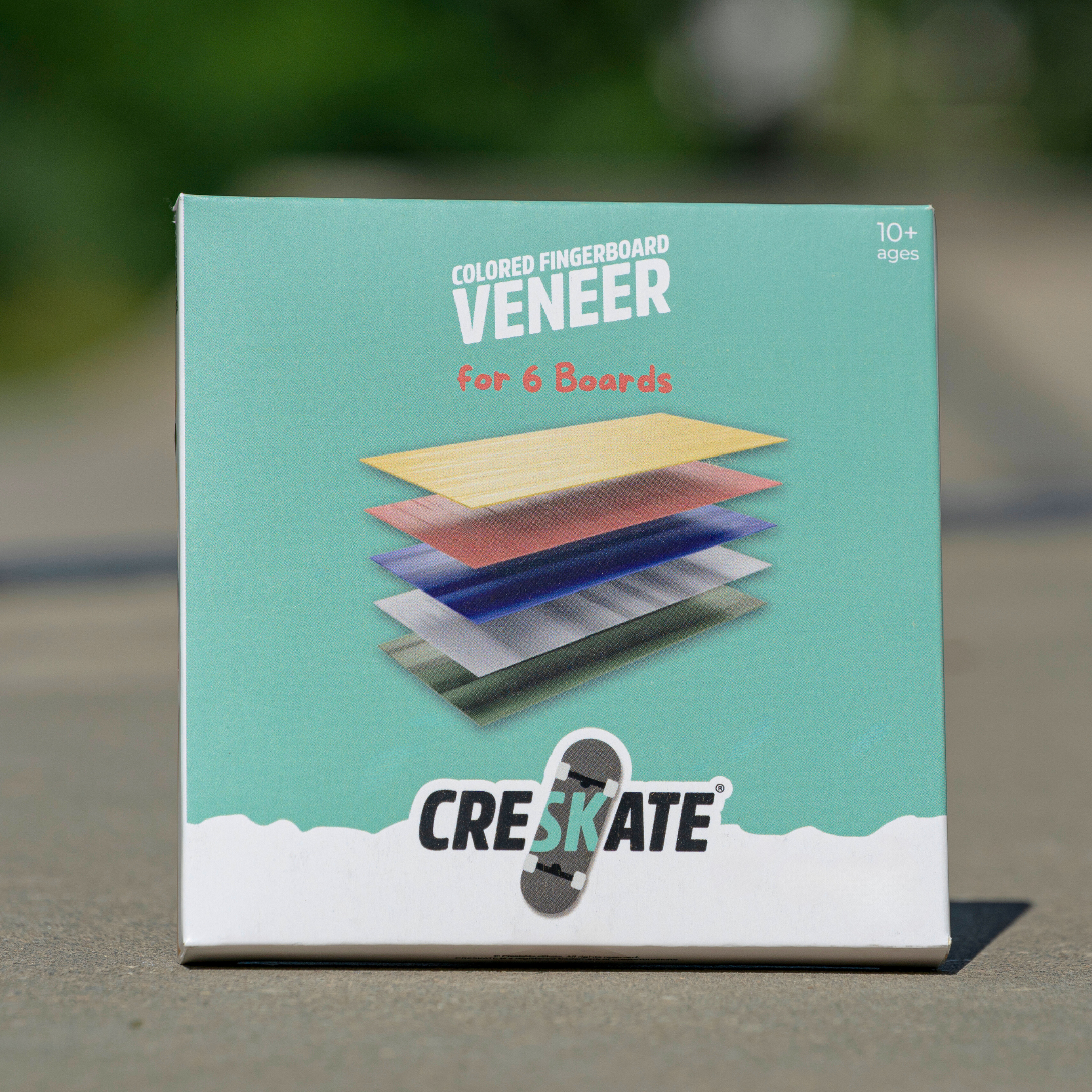 Colored Fingerboard Veneer - 6 Boards