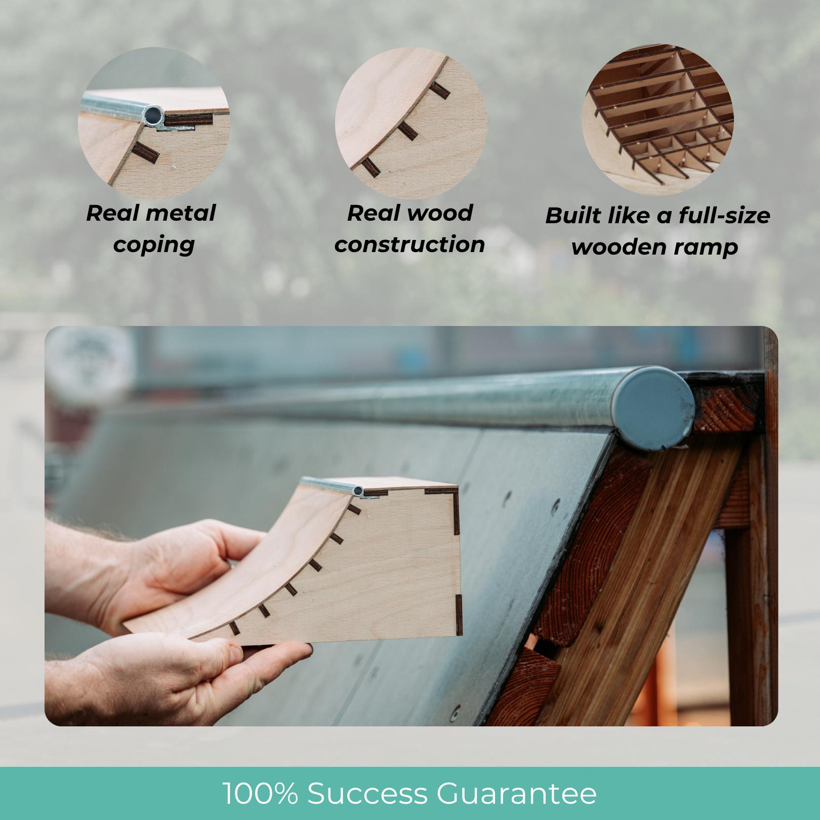 DIY Wooden Quarter Pipe Kit