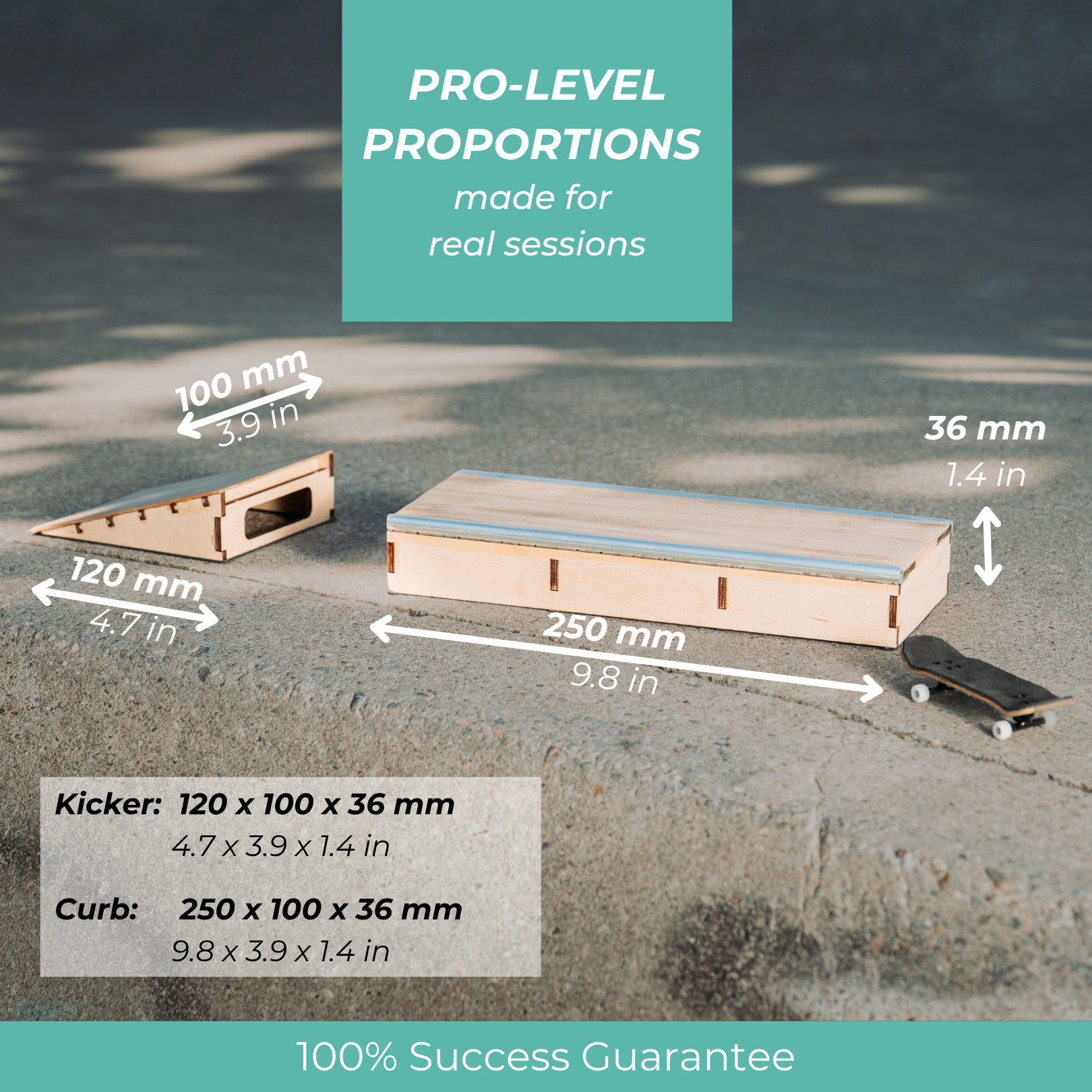 DIY Wooden Curb & Kicker Kit