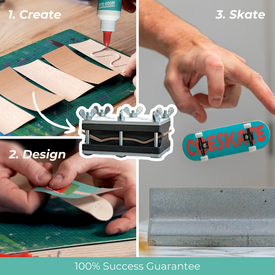 Fingerboard-Beginner-Mold | build wooden fingerskateboards