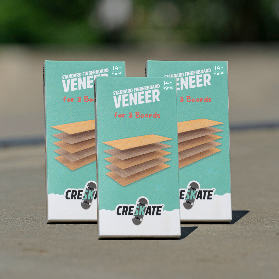 Standard Fingerboard Veneer - 9 Boards