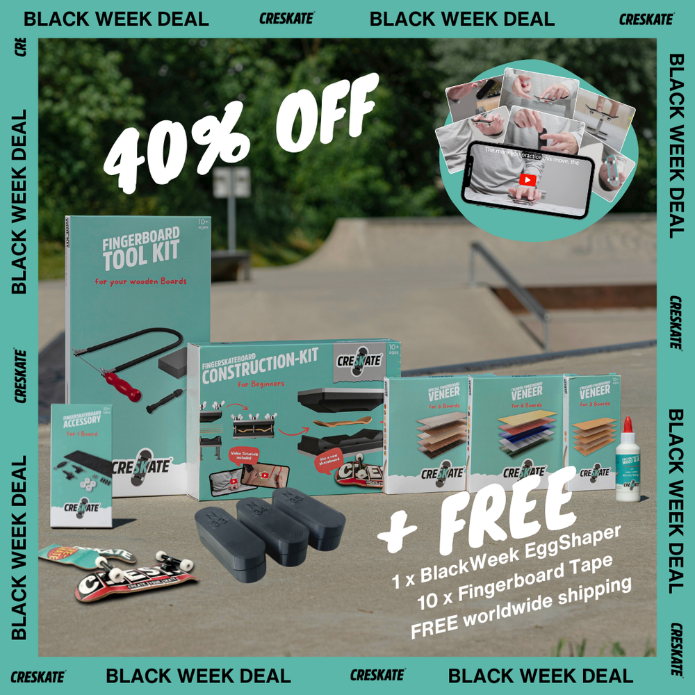 Create Your Skate: the first fingerboard construction kit
