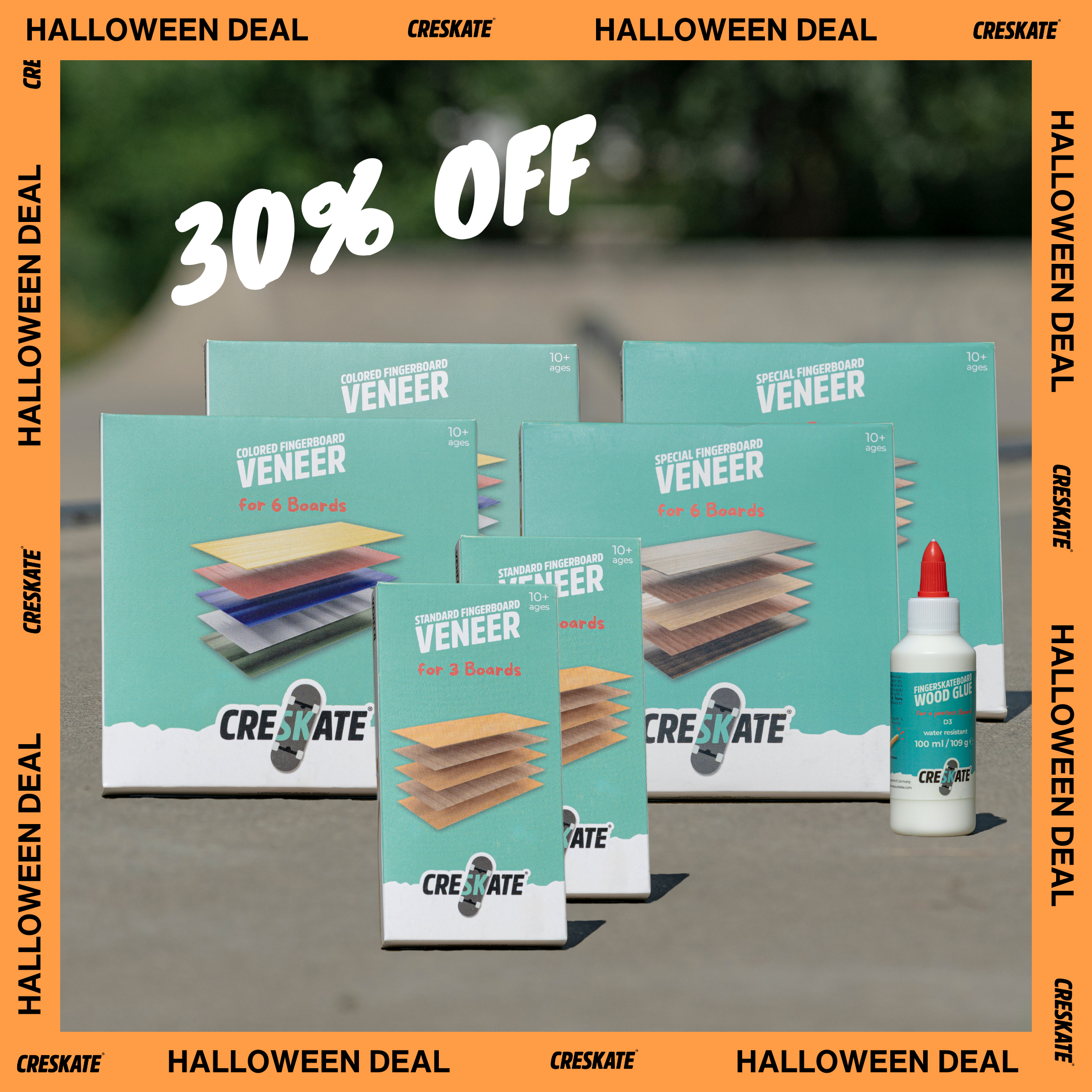 Halloween Veneer Bundle - 30 Boards