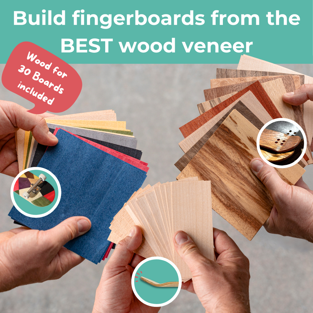 Create Your Skate: the first fingerboard construction kit